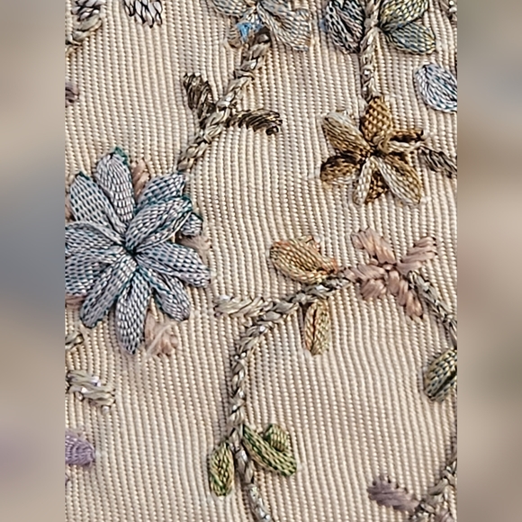 NWOT Rare Vintage Hand-Embroidered Gown/ Dress/ Coat By SHIATZY CHEN - Picture 14 of 16